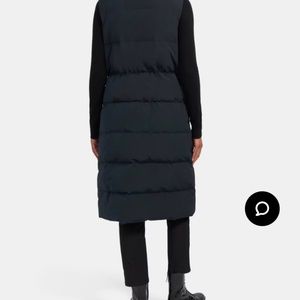 Theory True Puff long vest New
